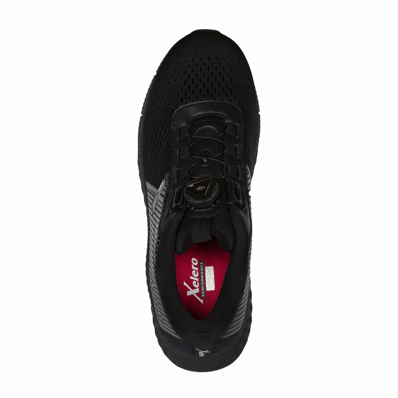 Xelero Steadfast Walking Shoe (Men) - Black FitGo