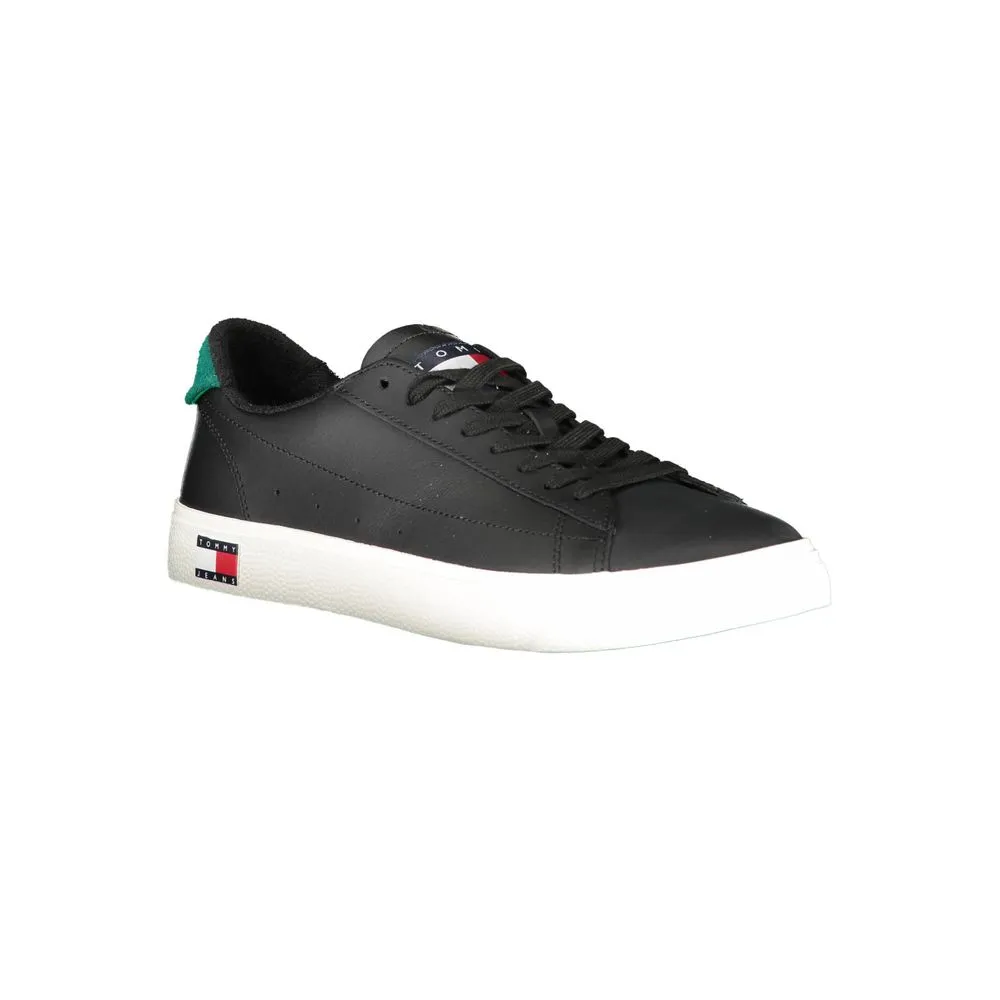 Multi Color Sneakers Tommy Hilfiger Black Polyester Sneaker