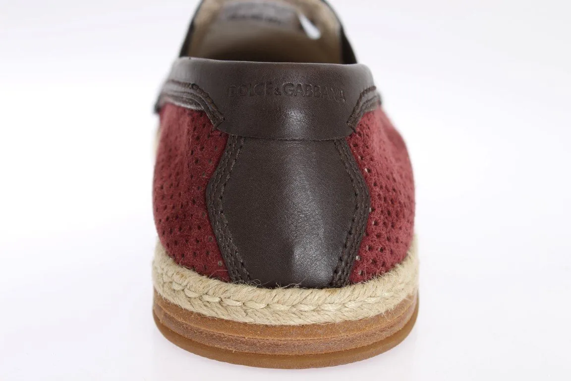 Bordeaux Leather Breathable Loafers Loafers That Feel Like Sneakers