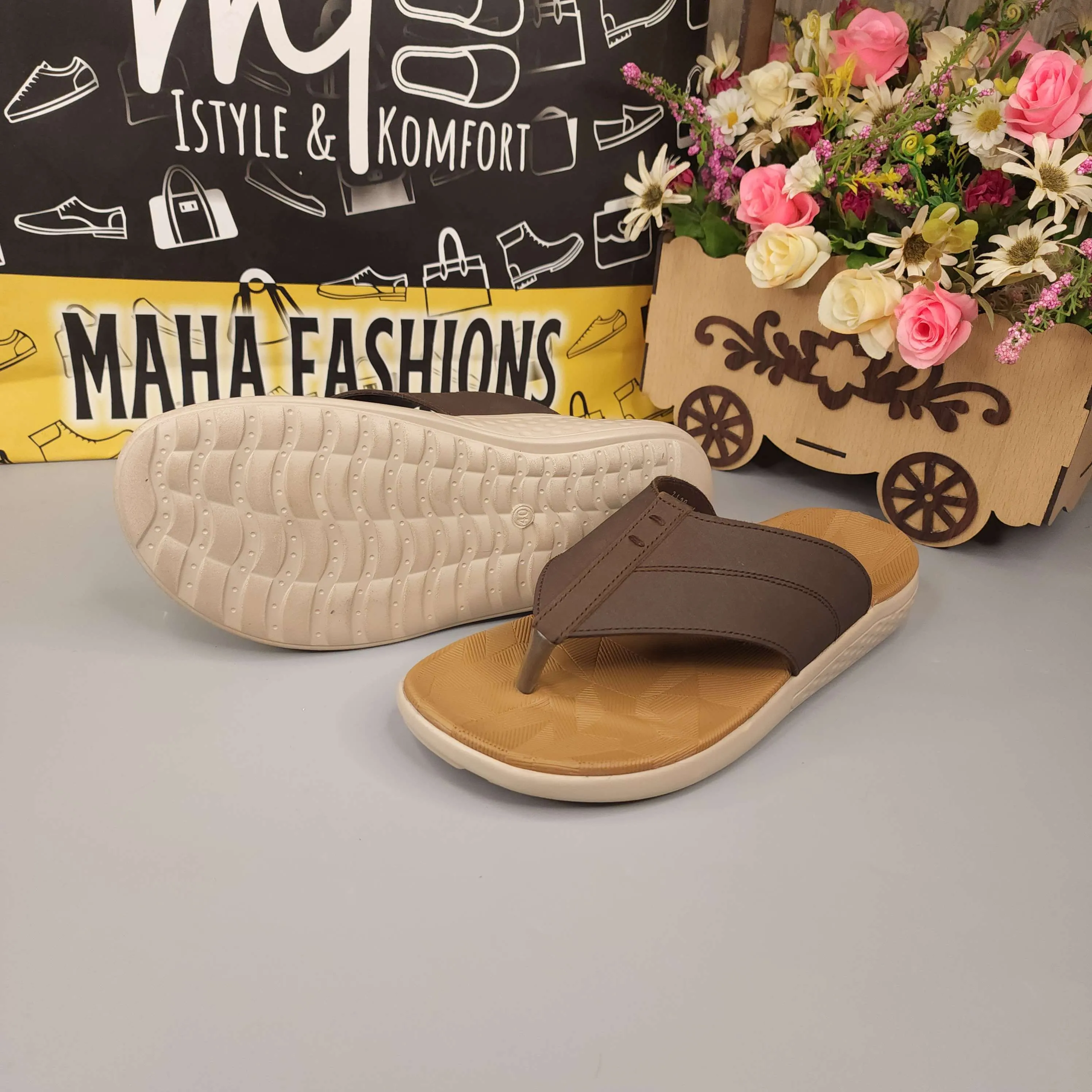 Brown Men Slippers The Most Comfortable Slippers