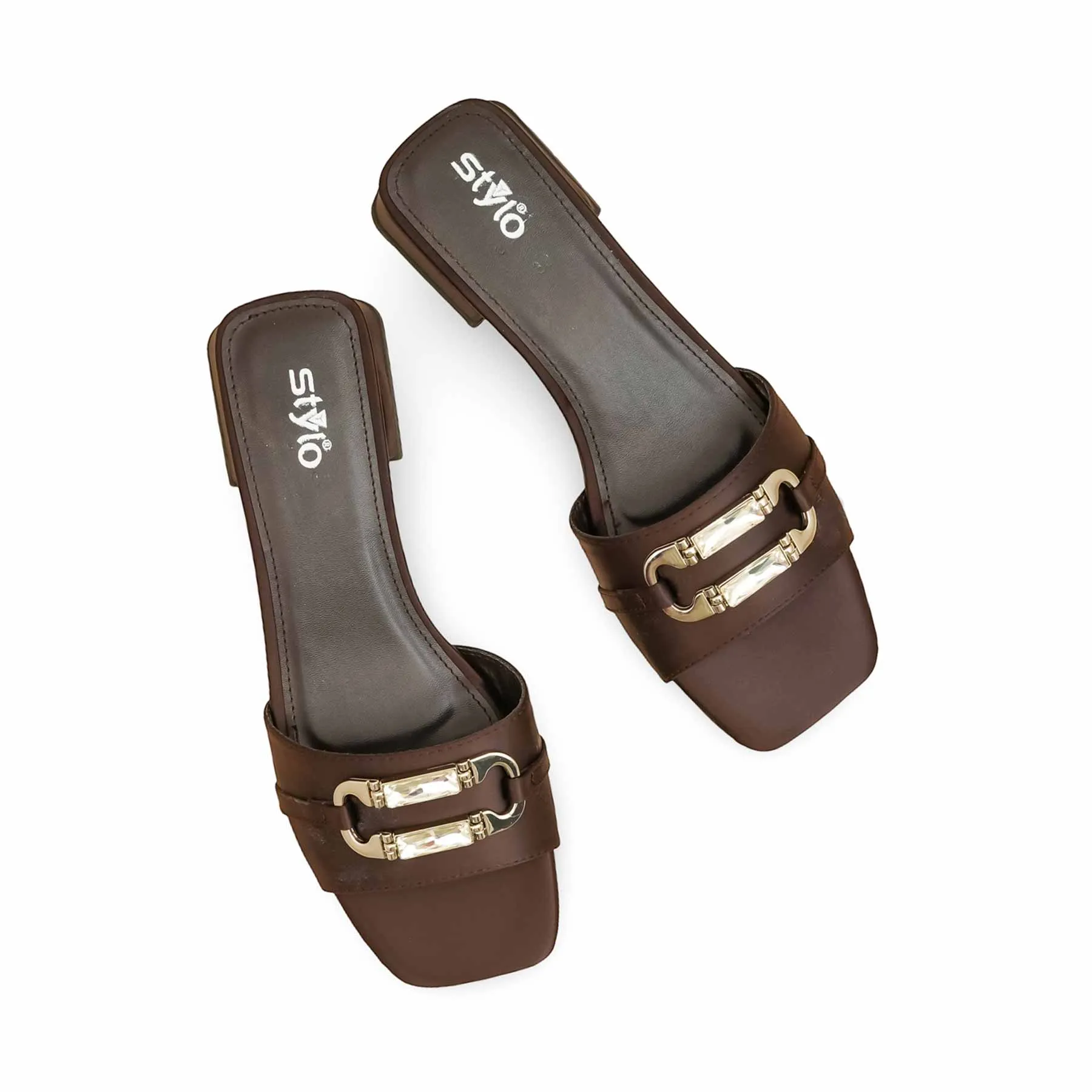 Trout Slippers Burgundy Formal Slipper For Women FRS005