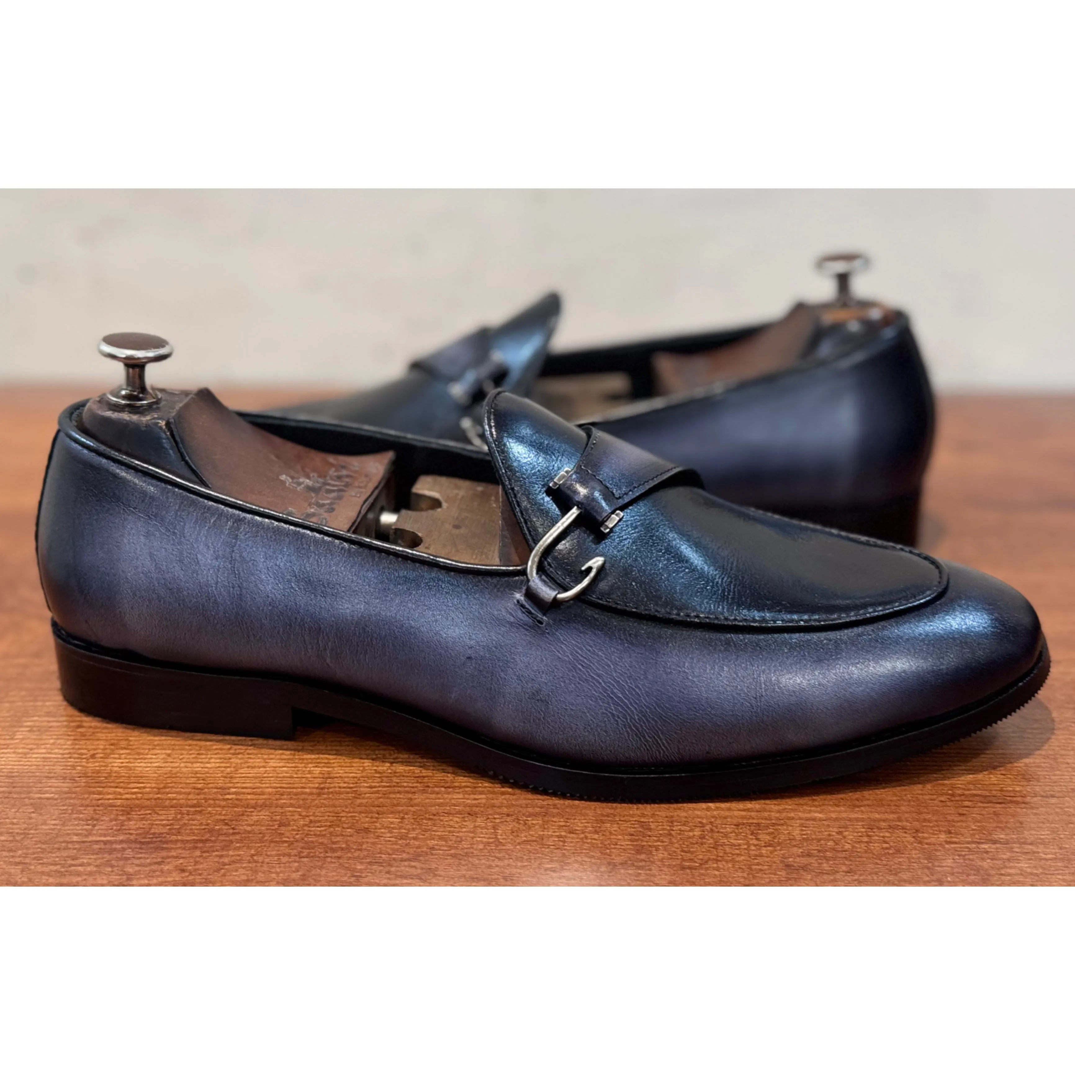 Belgian Loafers Grey Saint Laurent Loafers