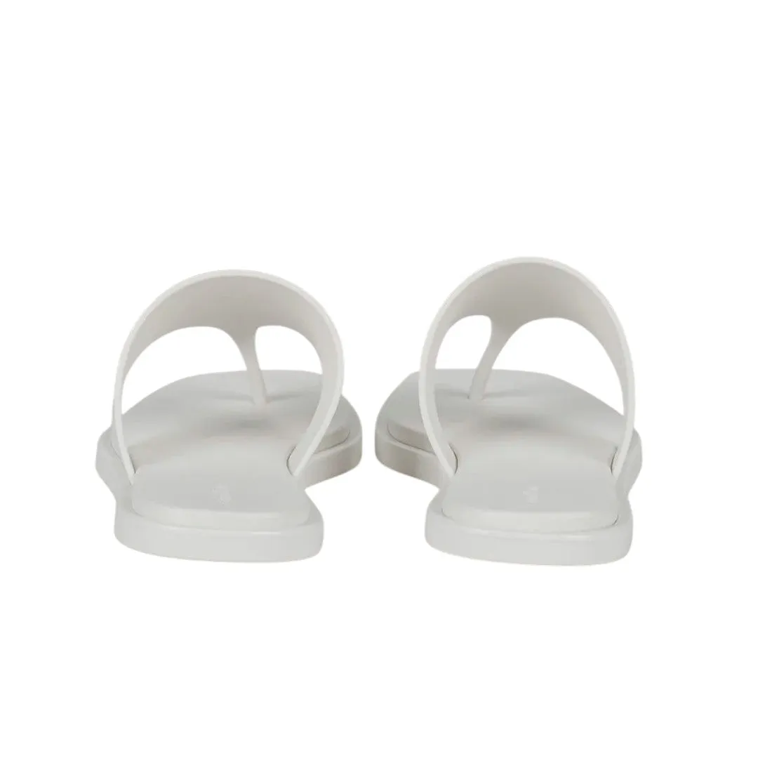 Open Toe Slippers Calvin Klein Toe Post Beach Slippers Women - OFFWHT