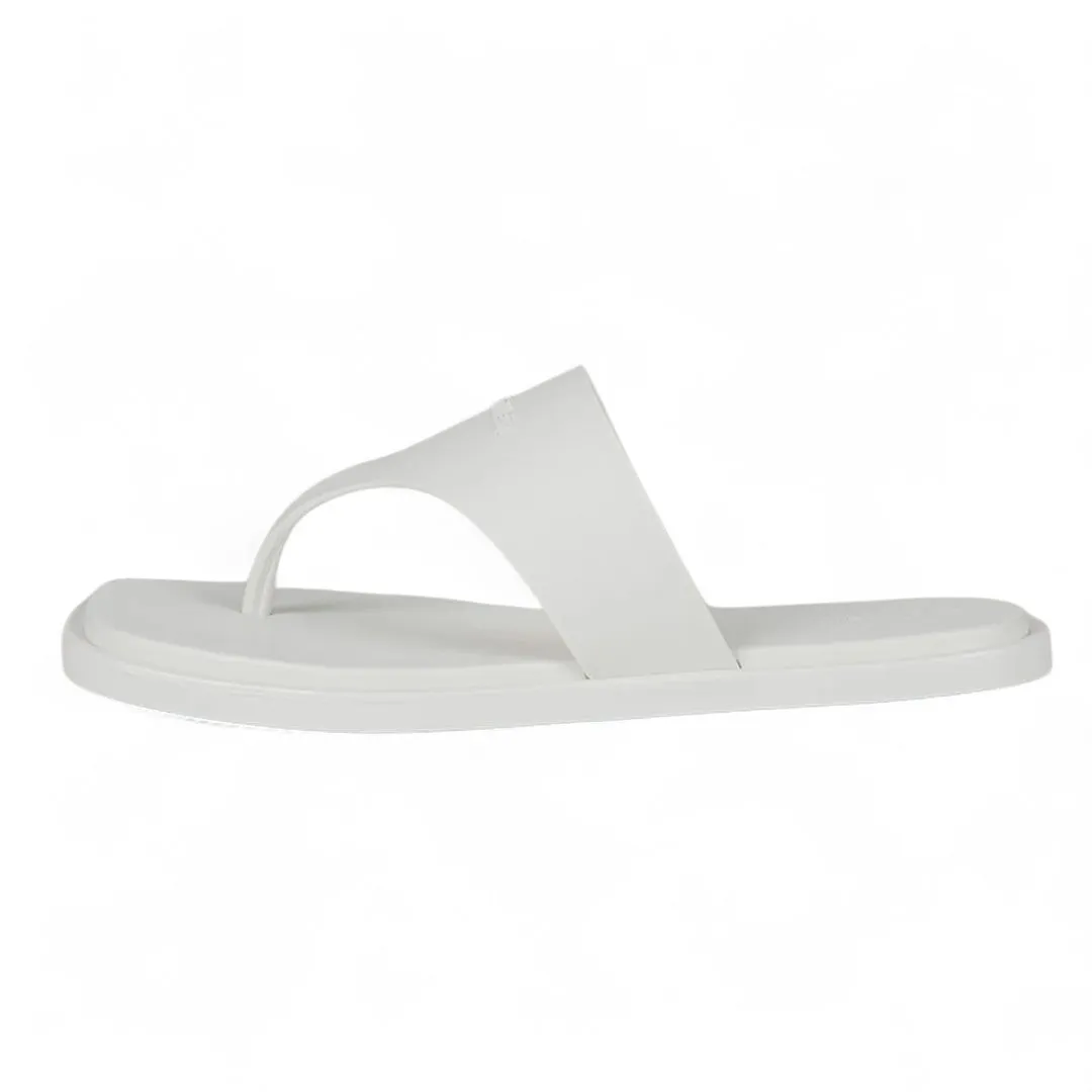 Slippers Flip Flops Calvin Klein Toe Post Beach Slippers Women - OFFWHT