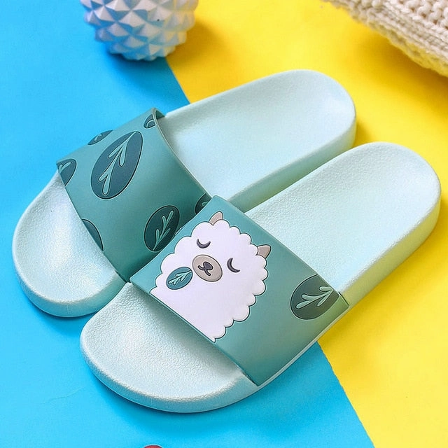 Cartoon Fruit Women Slippers watermelon banana Home Slippers Summer Sandals Slides Women Shoes Flip Flops Sandalias Mujer