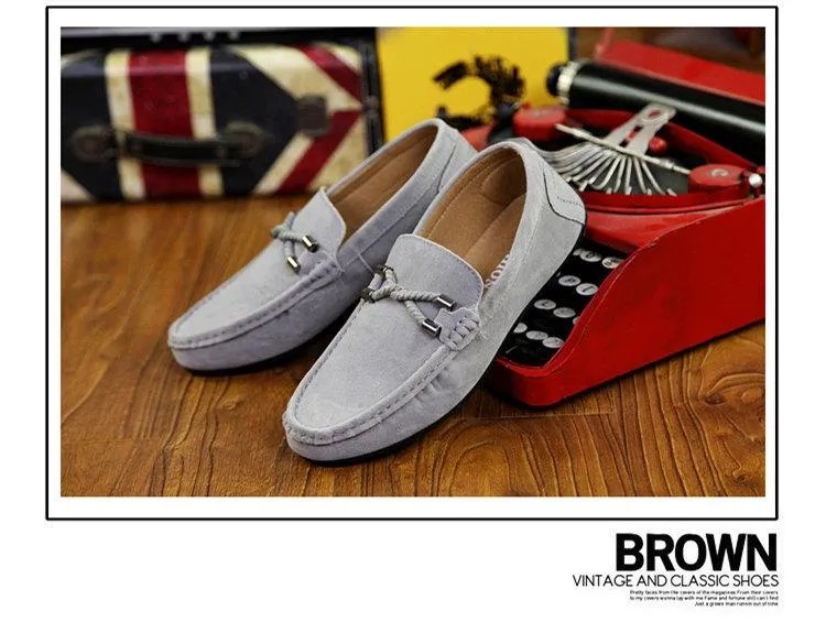 Sports Loafers Casual Leather Driving Shoes/Moccasins - 4 Colors