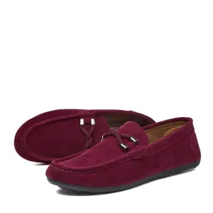 Salvatore Ferragamo Suede Loafers Casual Leather Driving Shoes/Moccasins - 4 Colors