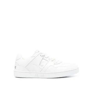 Celine White Calfskin Low Top Sneakers Nike Sneakers Flat