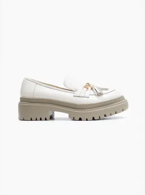 Charlie ivory J Crew Loafers