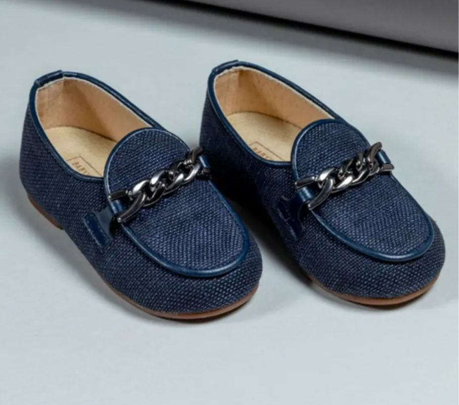 Gucci Loafers With Heel Chain Link Loafers