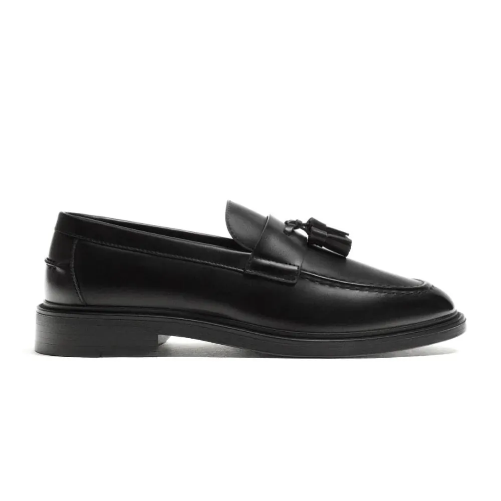 Best Insoles For Loafers ZARA DRESS TASSEL LOAFERS 2601-420-800-BLK