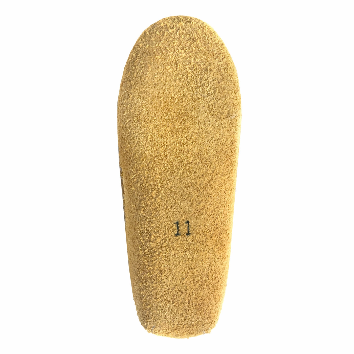 Walking Slippers Children's Moose Hide Suede Fleece Lined Beaded Moccasins