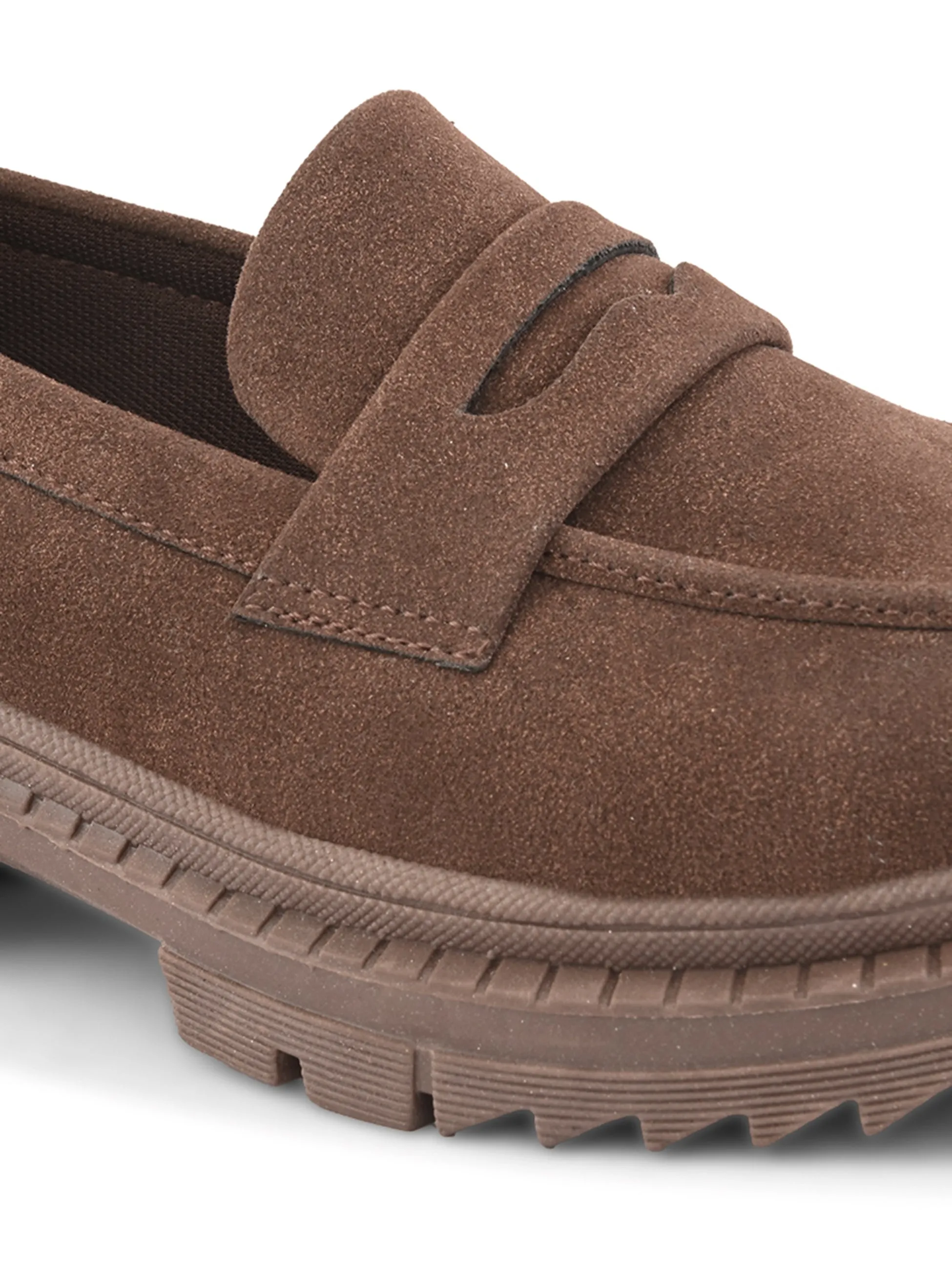 Karl Lagerfeld Loafers Chloe Women Brown Chunky Loafers