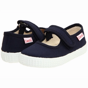 Sport Direct Running Shoes Cienta Canvas Mary Jane Sneaker (Toddler / Little Kid)