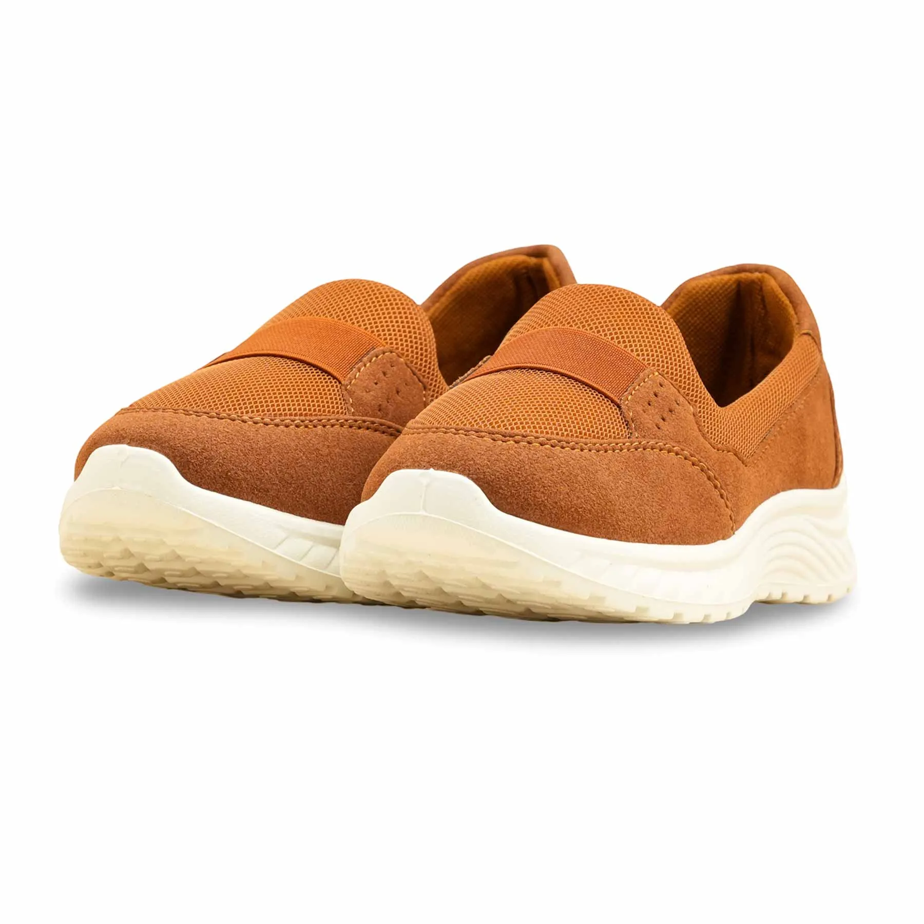 Buy Casual Shoes Online Cash On Delivery Brown Casual Sneaker For Women AT9104