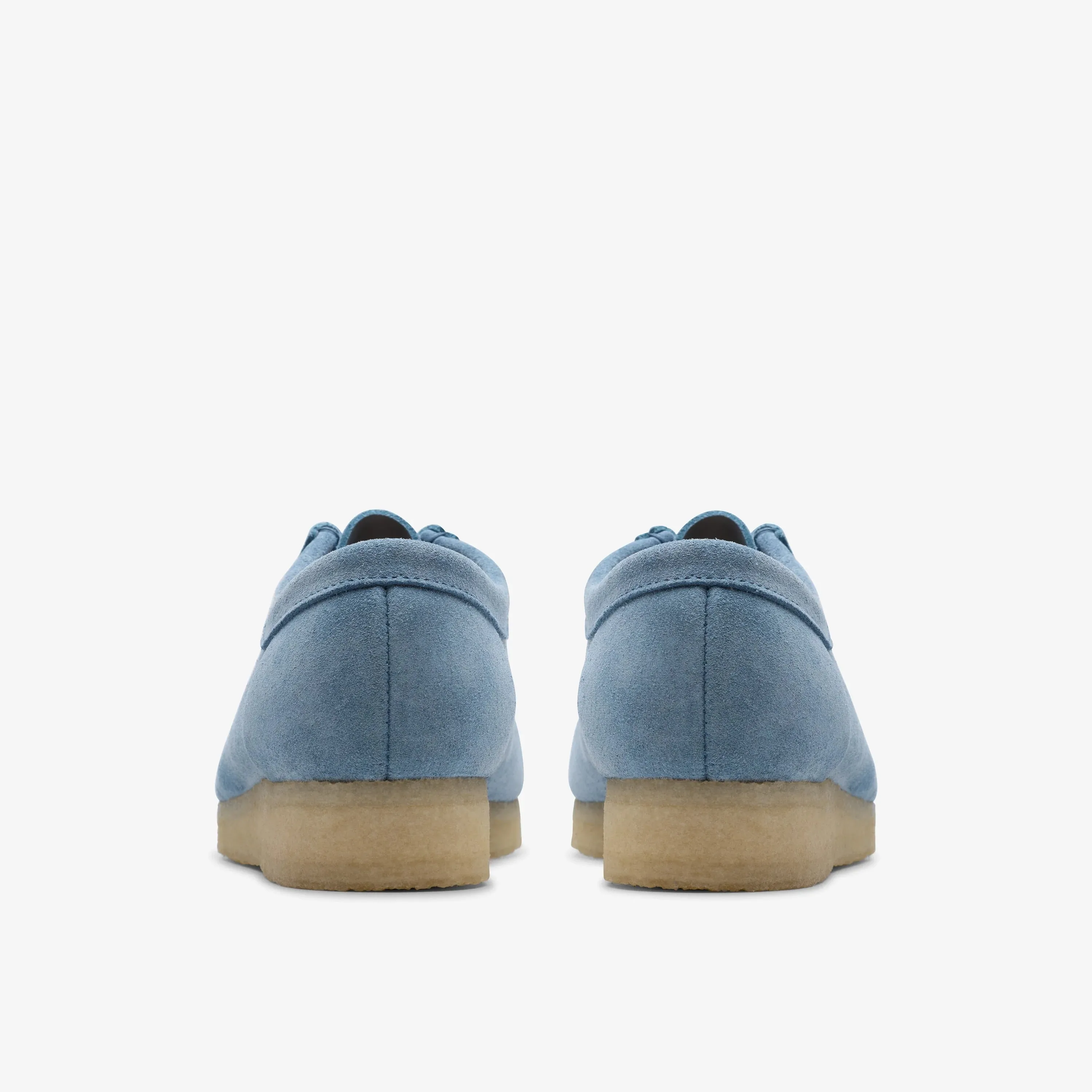 CLARKS | CASUAL SHOES | WOMEN | WALLABEE WEAVE POWDER BLUE SUEDE Converse Casual Shoes