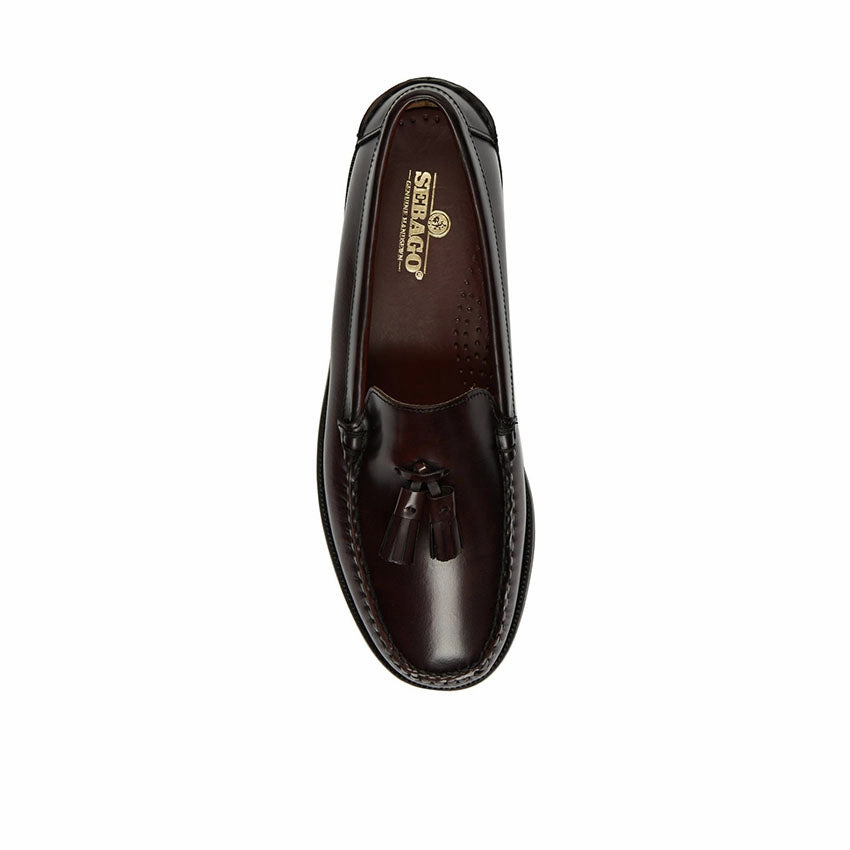 Classic Will Men's Shoes - Brown Burgundy Pierced Marni Loafers