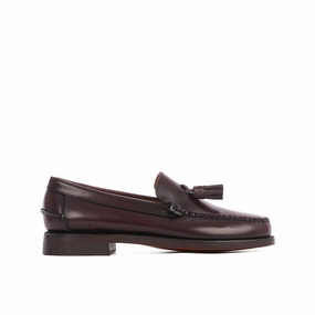 Classic Will Men's Shoes - Brown Burgundy Chelsea Loafers