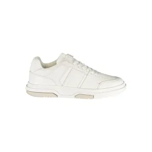 Tommy Hilfiger White Polyester Sneaker Gel Nunobiki Lace Sneakers
