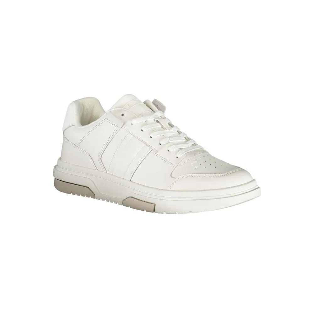 Wingtip Dress Sneakers Tommy Hilfiger White Polyester Sneaker