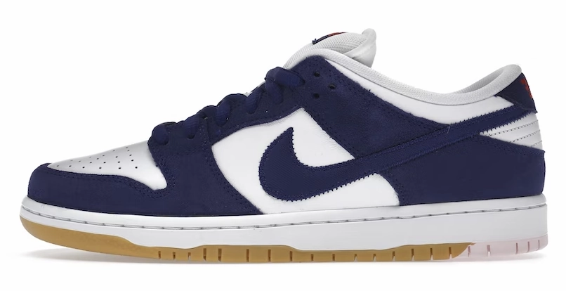 Nike Dunk Low SB "Dodgers" Pre-Owned Asics Shoe With Most Cushioning