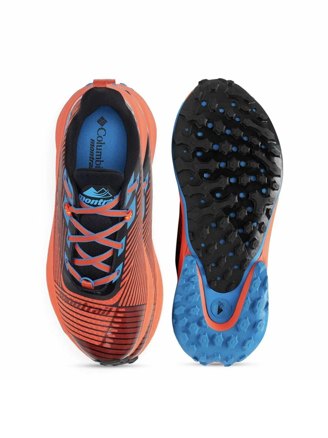 Columbia Men Orange MONTRAIL TRINITY AG Pegasus Trail Running Shoes