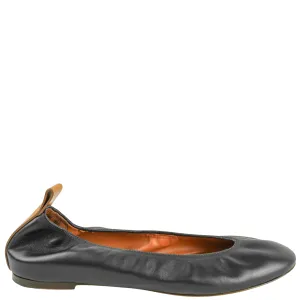 Lanvin Ballet Flats in Black Running Shoes Underpronation And Flat Feet