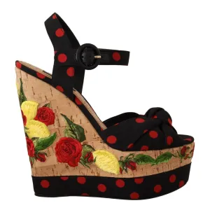 Sandals Royal Bahamian Resort Reviews Dolce & Gabbana Multicolor Platform Wedges Sandals Charmeuse Shoes