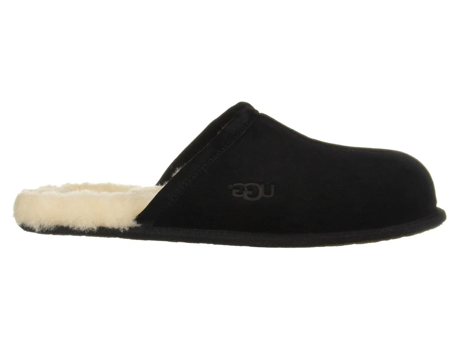 UGG Men's SCUFF Casual Comfort Suede Slip On Slippers BLACK 1101111 Dem Golden Slippers