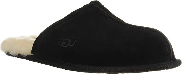 UGG Men's SCUFF Casual Comfort Suede Slip On Slippers BLACK 1101111 Scott Slippers