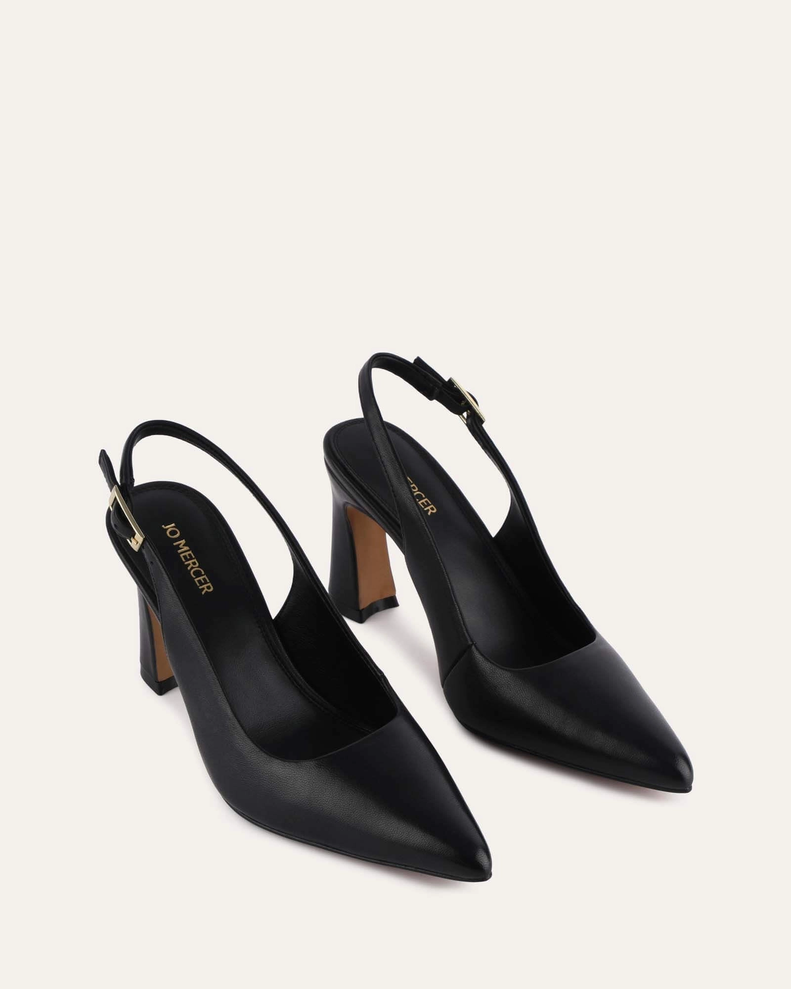 Lacoste Misano Elastic Slip-on Casual Shoes DANICA HIGH HEELS BLACK LEATHER