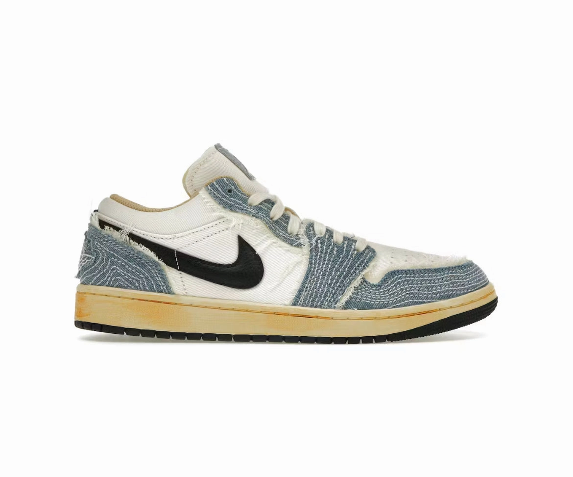 Nike Air Jordan 1 Low Sashiko Denim (Mens) Reviews Of Asics Running Shoes