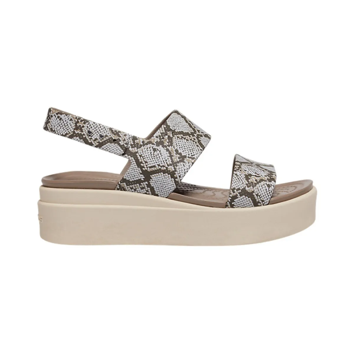 Crocs Brooklyn Low Wedge Women Sandals - Multi Great House Slippers