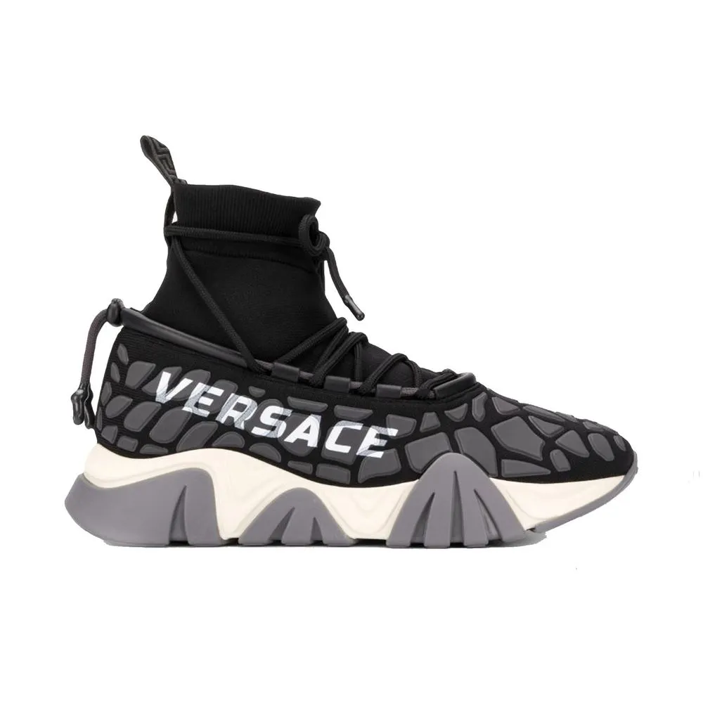 Sneakers Gore Tex Versace Black Fabric Athletic Sneakers