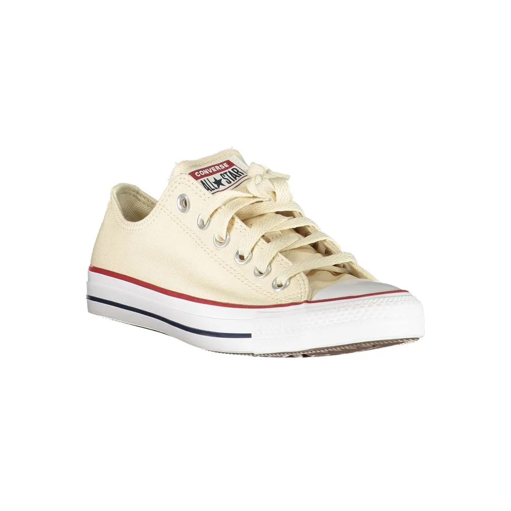 Casual Shoes For Flat Feet Converse Beige Polyester Men Sneaker