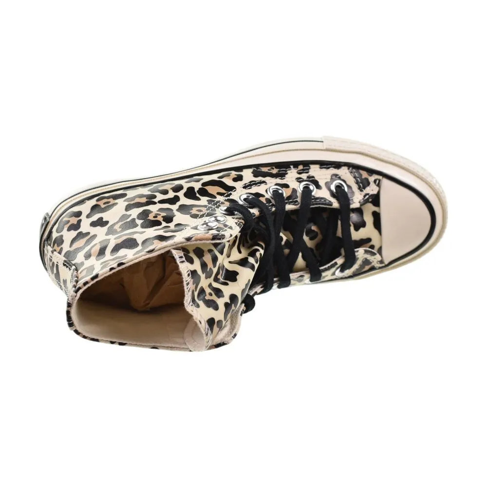 Converse Chuck 70 HI Leopard Glow-In-The-Dark Unisex Shoe Egret a13436c Popular Casual Shoes
