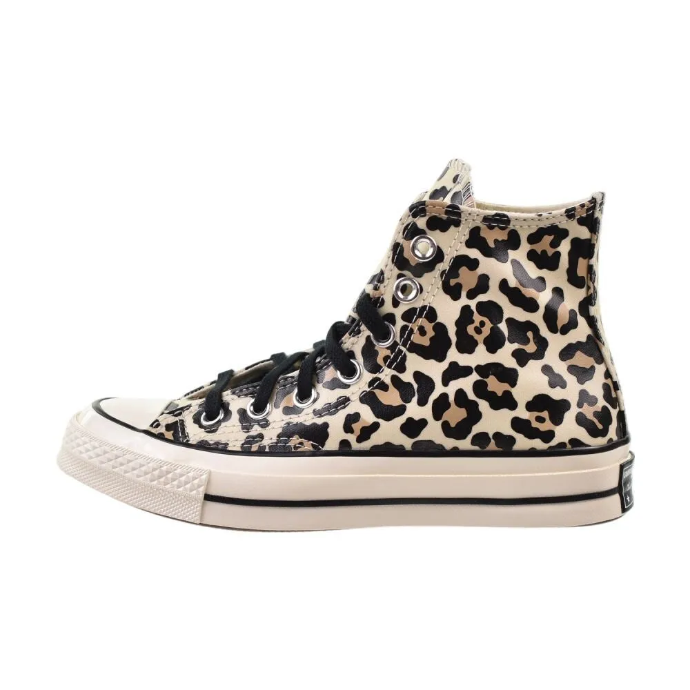 Converse Chuck 70 HI Leopard Glow-In-The-Dark Unisex Shoe Egret a13436c Dress Shoes That Can Be Mixed With Casual Sneakers/office Attire