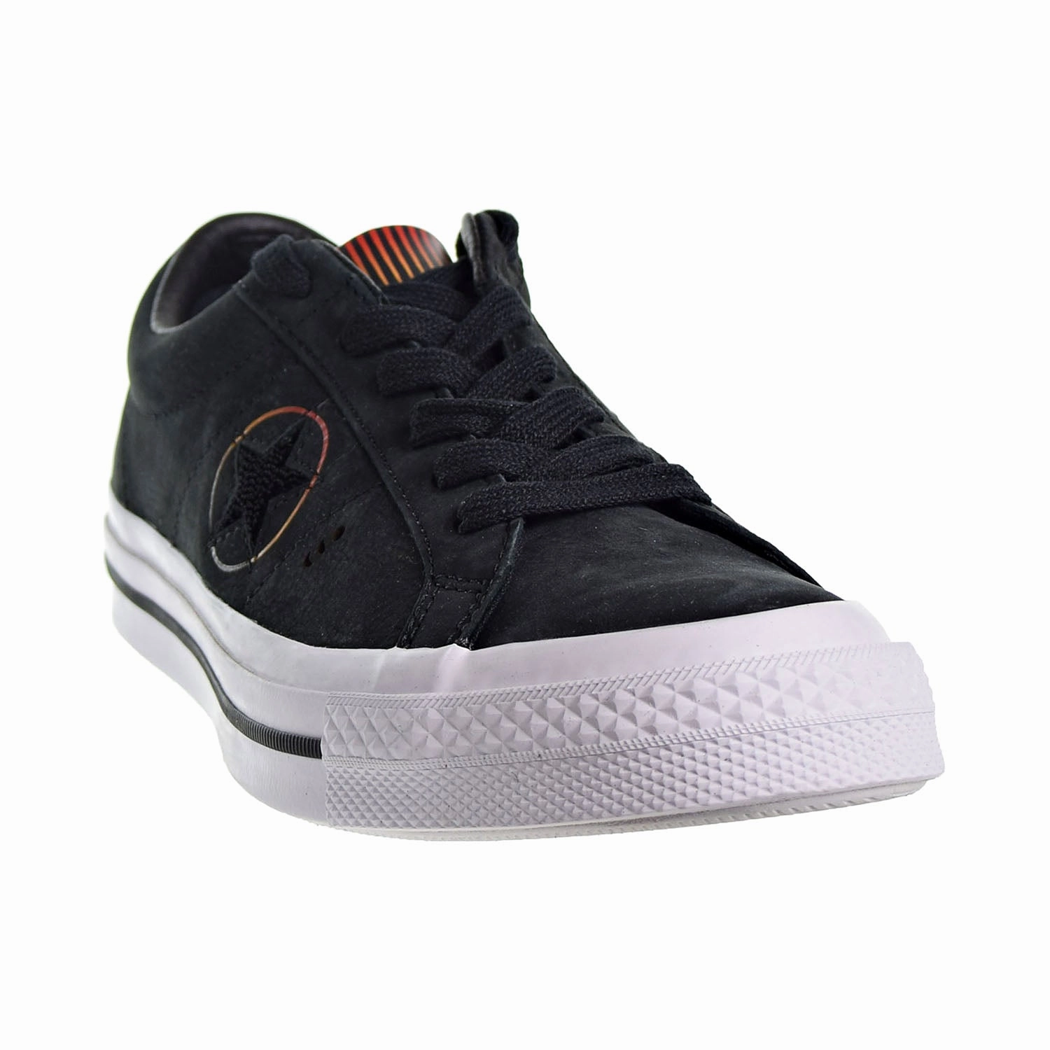 Converse One Star Ox "Year of the Dog" Men's Shoes Black/Enamel Red/Orange Ray Good Place To Buy Running Shoes