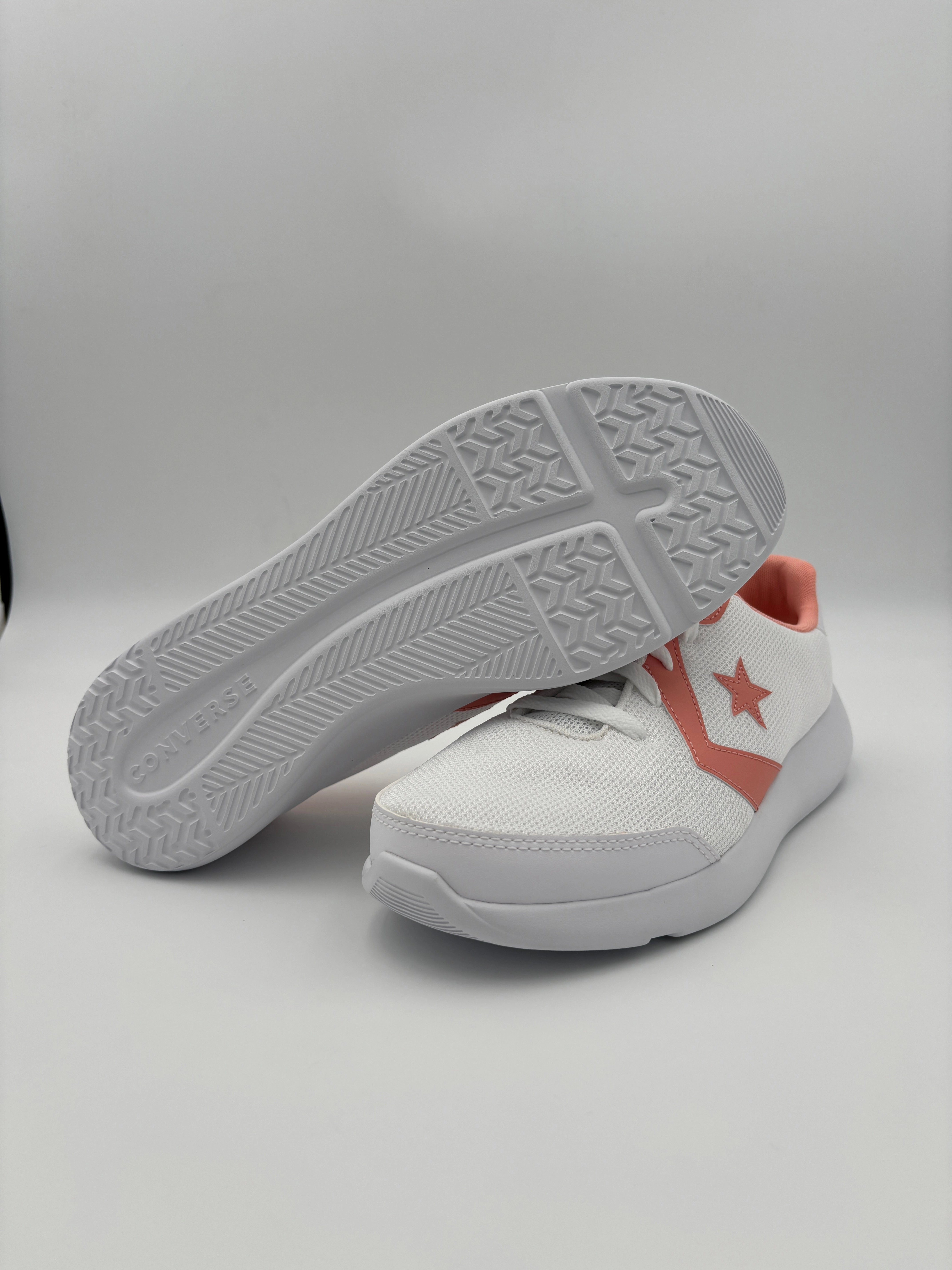 Converse Women's All-Star Run White/Pink Running Shoes Running Shoes And Knee Pain