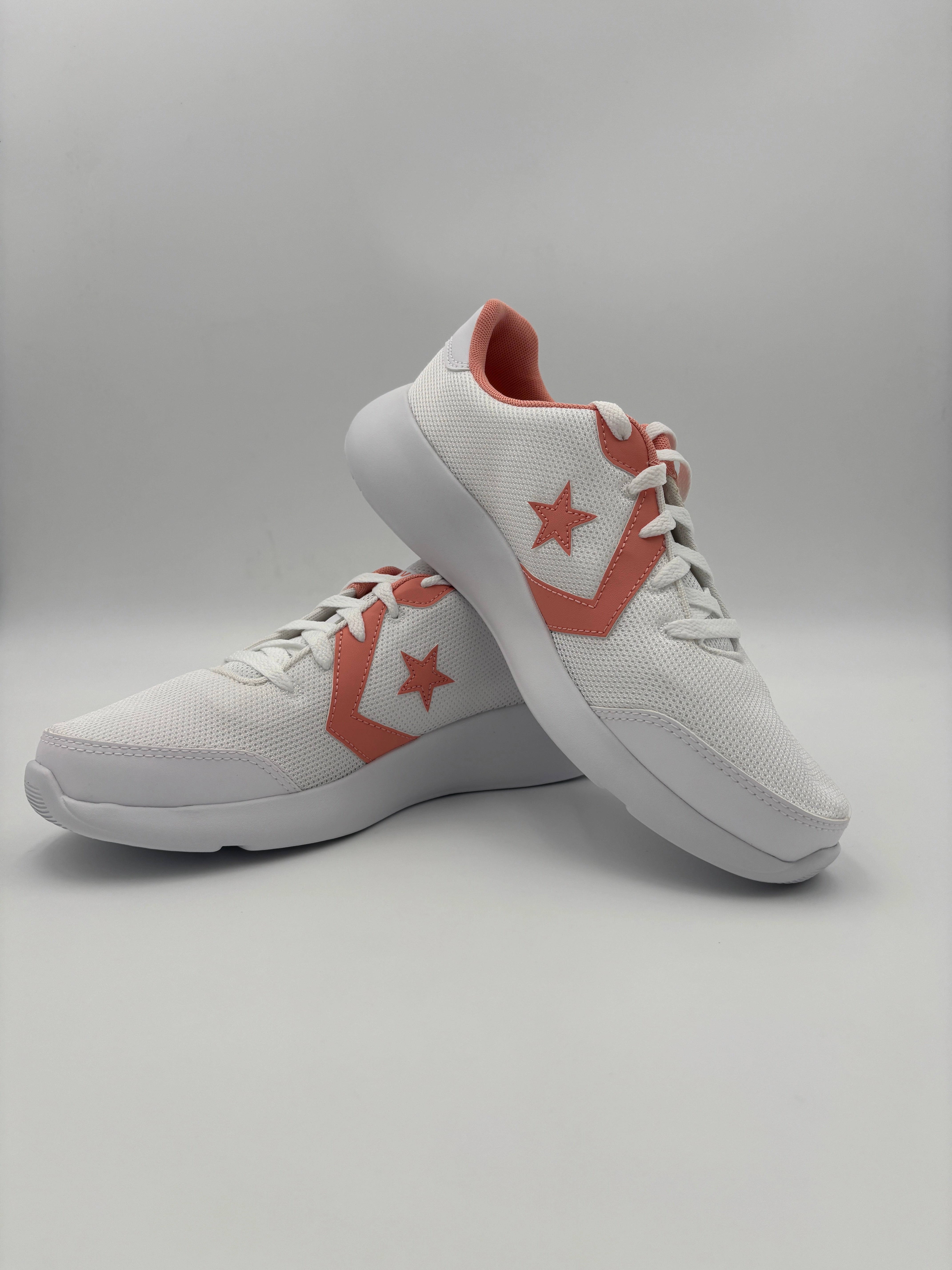 Great Long Distance Running Shoes Converse Women's All-Star Run White/Pink Running Shoes