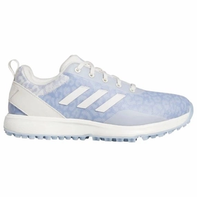 Adidas Mei Shoes New Women's Adidas S2G SL Golf Shoe Blue Dawn/White