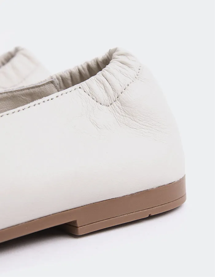 Medici Ice Leather Indian Flat Shoes