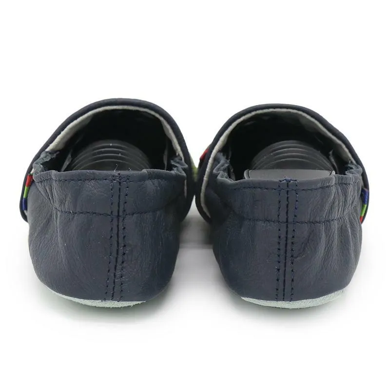 Socks With Slides Crocodile Dark blue  Women Slippers