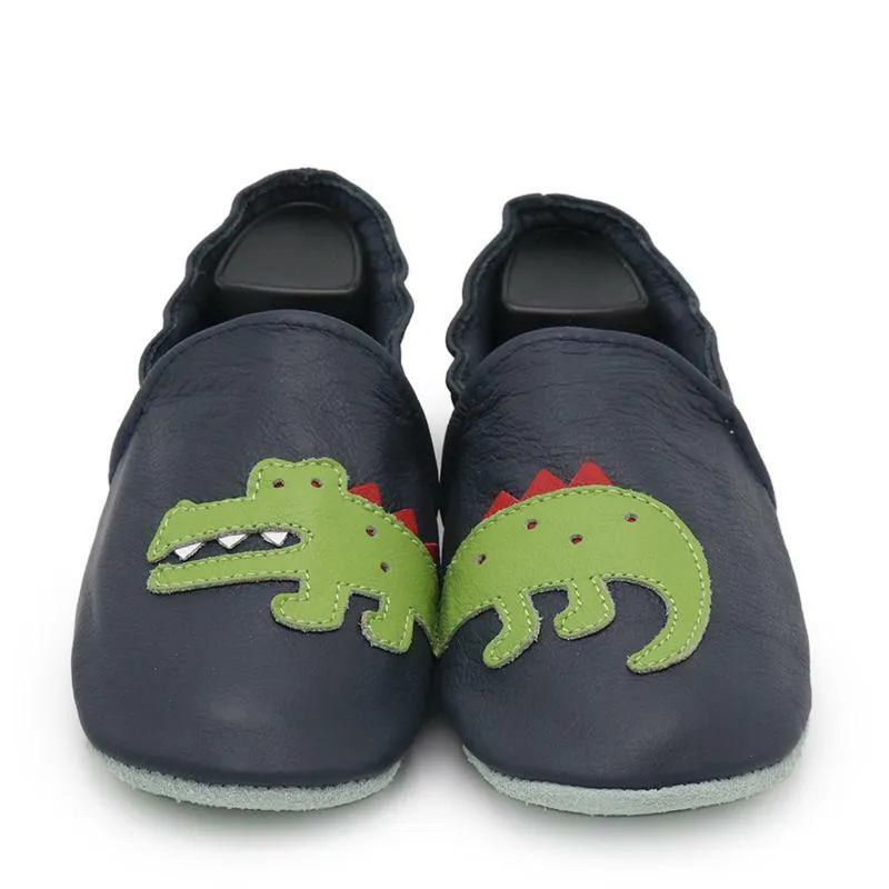 Crocodile Dark blue  Women Slippers Art The Clown Slippers Spirit Halloween