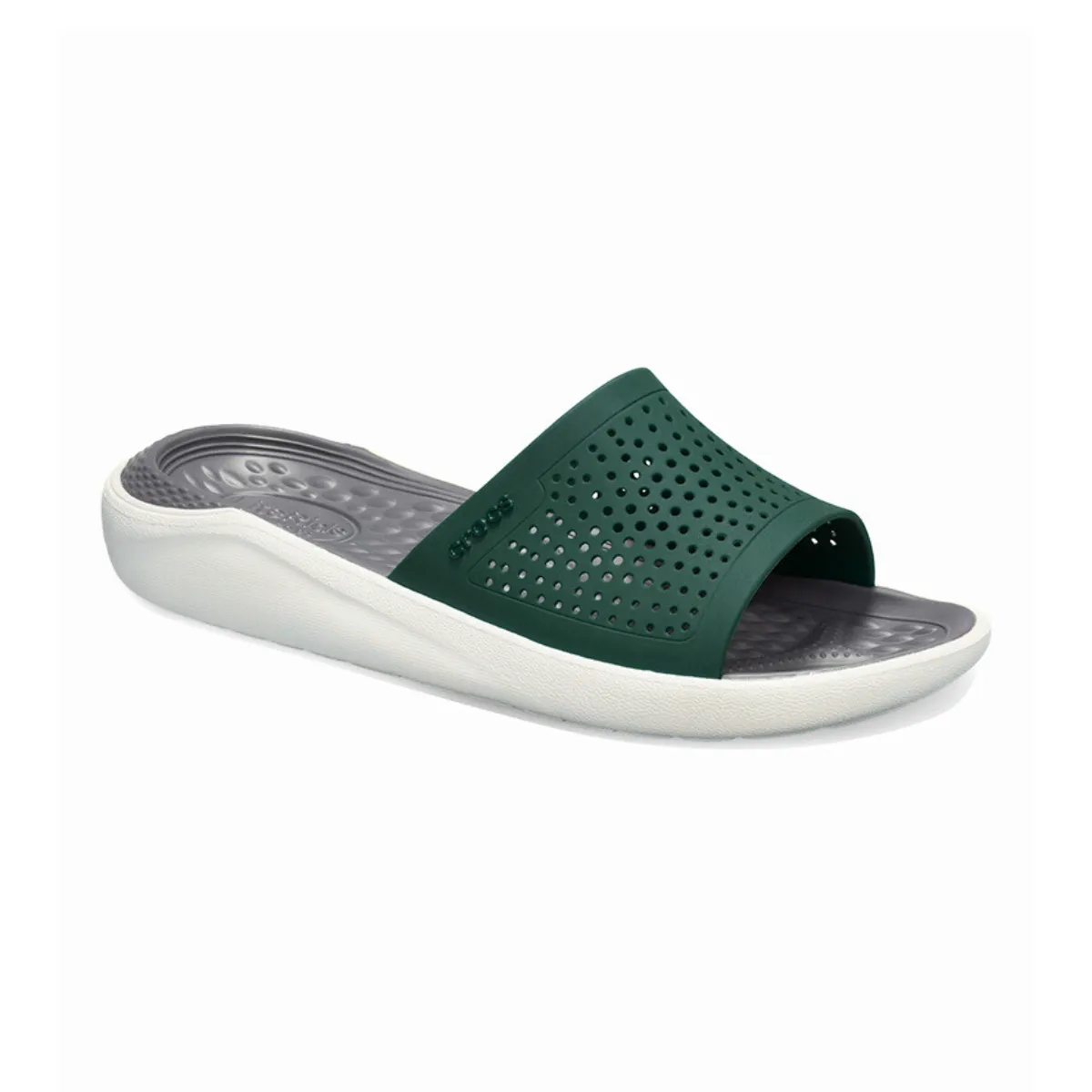 Crocs LiteRide Men Slipper - OLVGRY Slippers For Sale