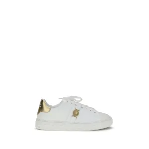 Tucker Sneakers Versace White Calf Leather Bos Taurus Low Top Sneakers