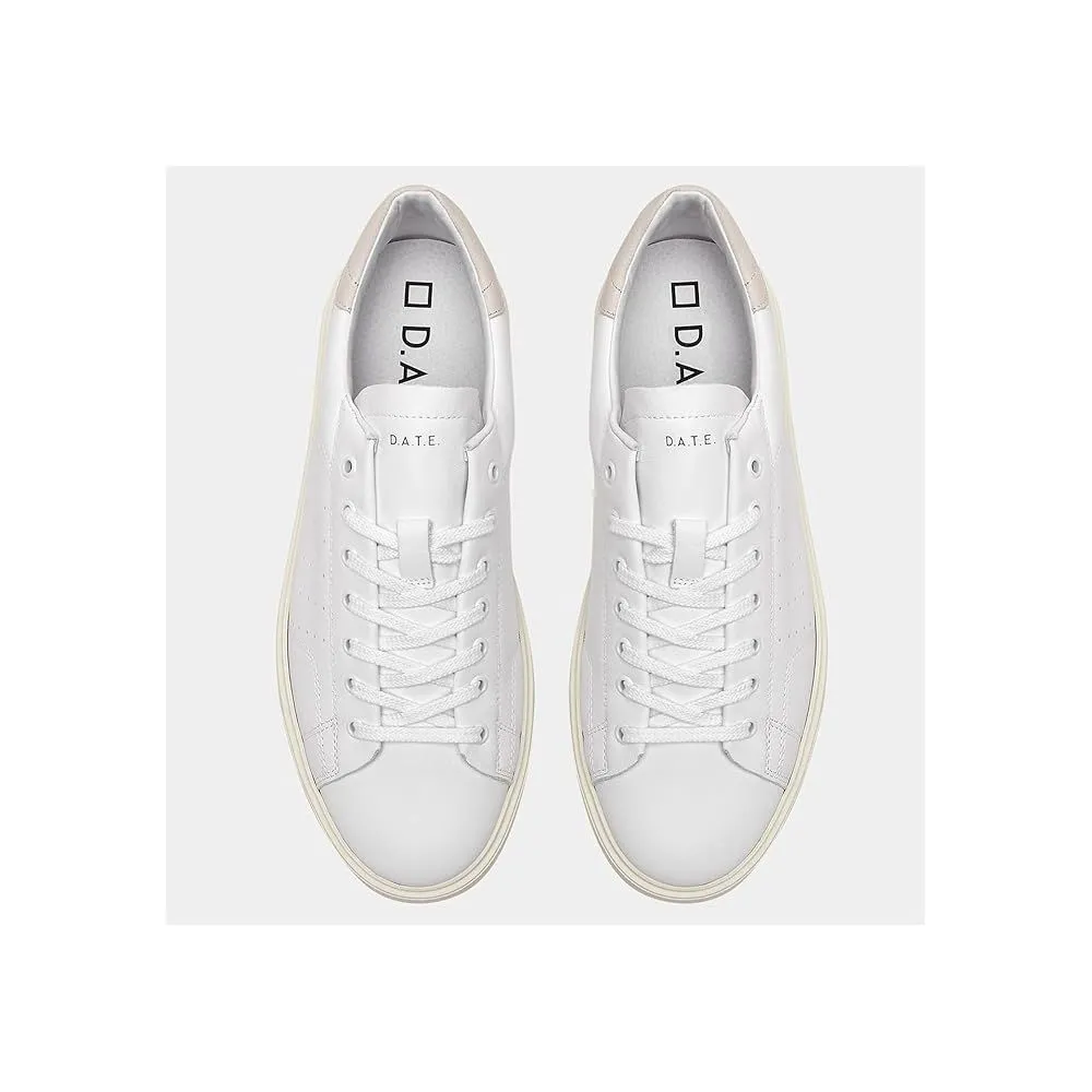 D.A.T.E White Leather Sneaker Best Sneakers Of Time
