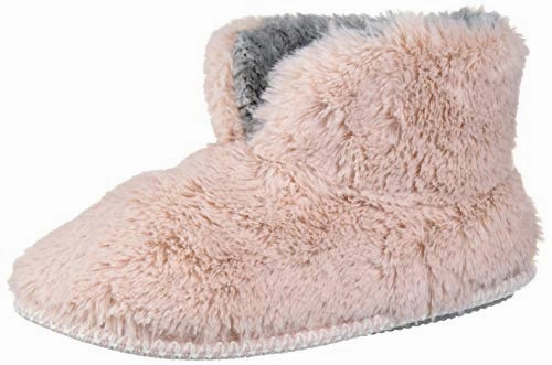 Slippers Ph Dearfoams Women's Pile Bootie Slipper, Pink, Medium Standard US Width US