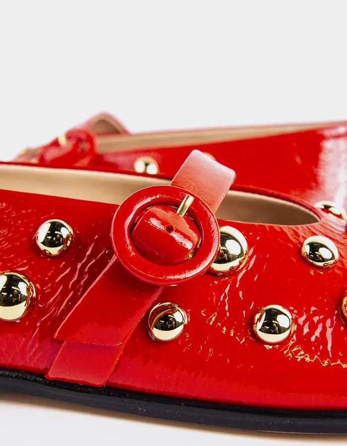 Aeloria Red Naplack Best Flat Feet Running Shoes