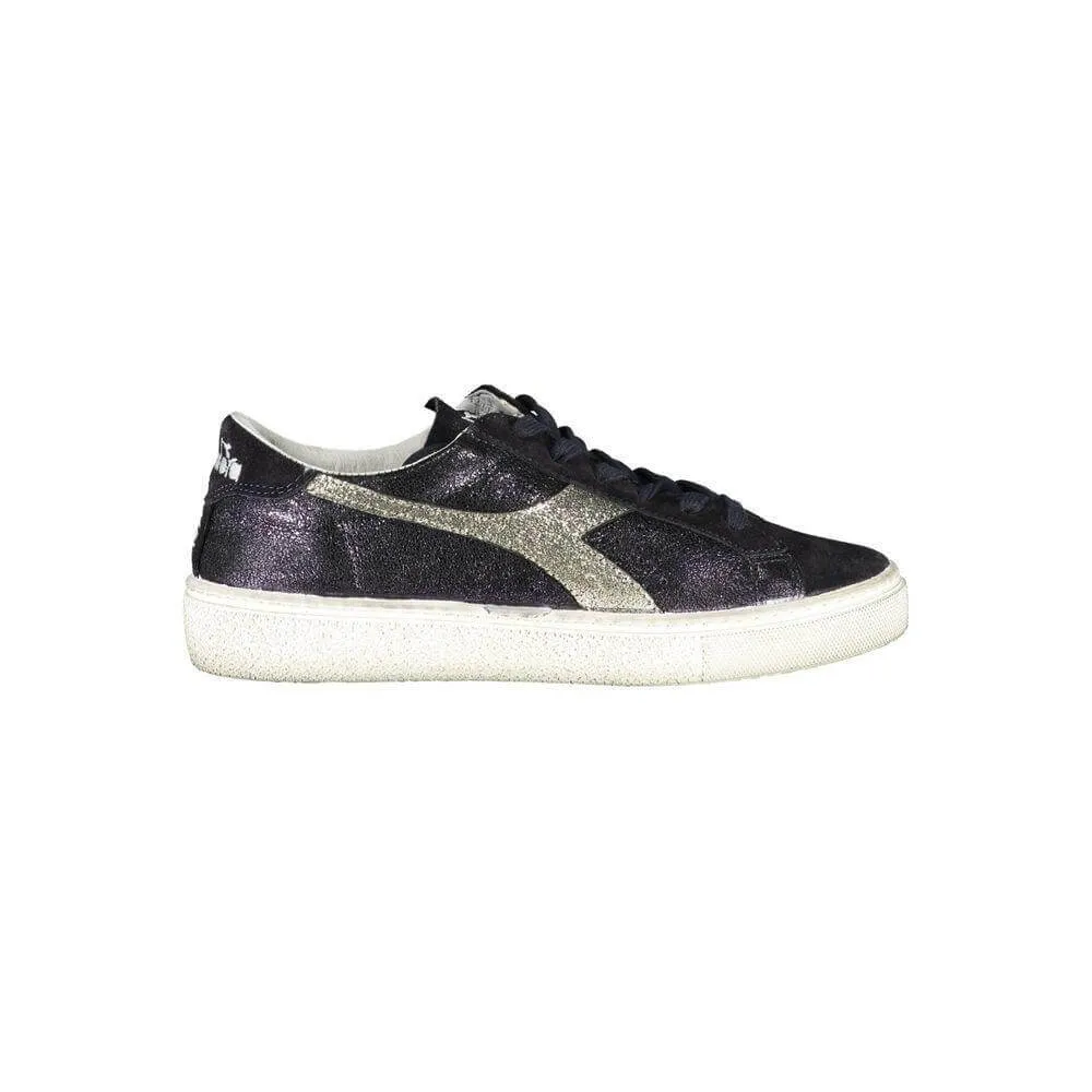 Diadora Black Fabric Sneaker Top Sneakers 2024